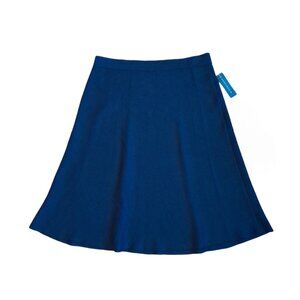 Investments Black Midi Stretch Knit Skirt - Large